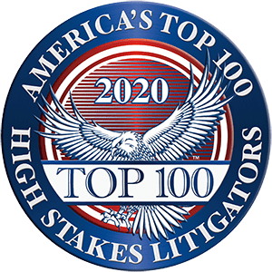 America's Top 100 High State Litigators - 2020